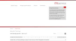 Desktop Screenshot of itkwebcollege.de